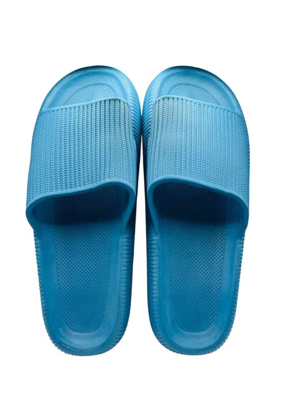Freestyle Mens Blue Slide Sandals Size 44-45 Lightweight & Durable Design